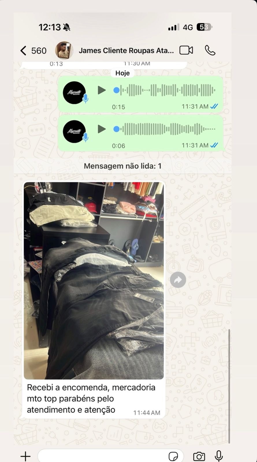 Feedback cliente 6